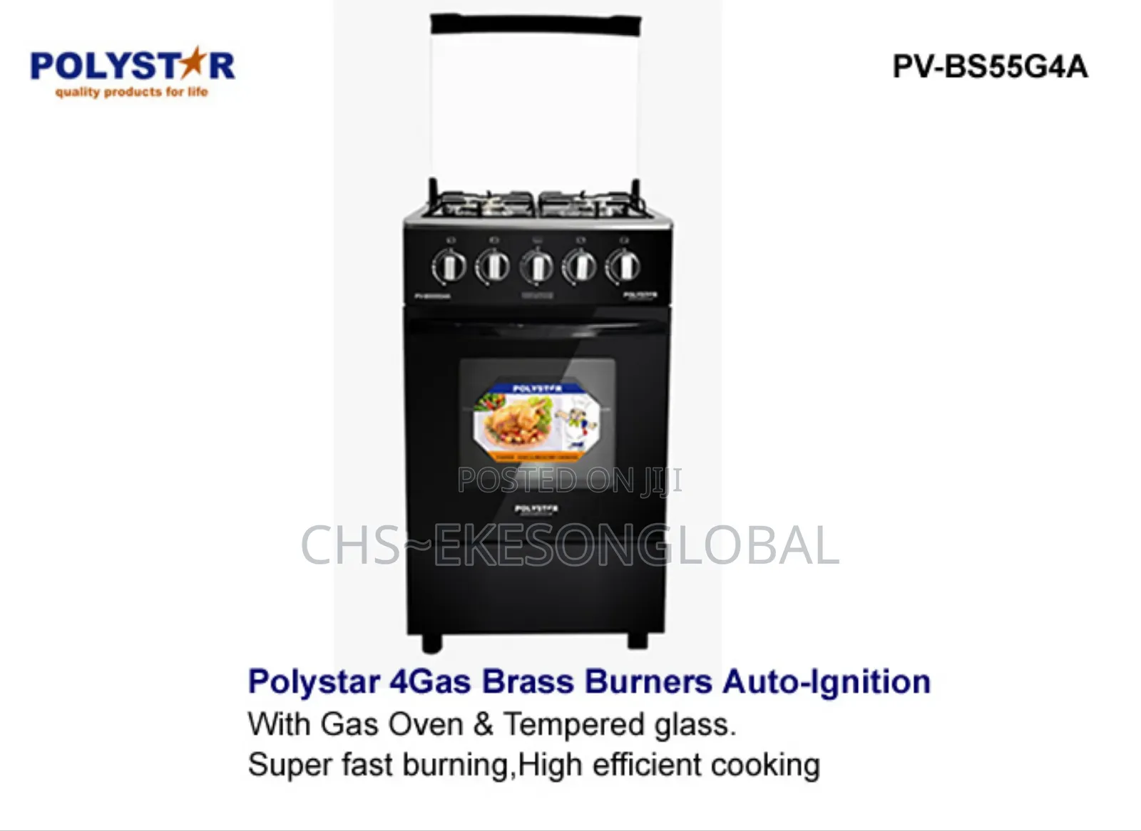 Standing Cooker 4burners