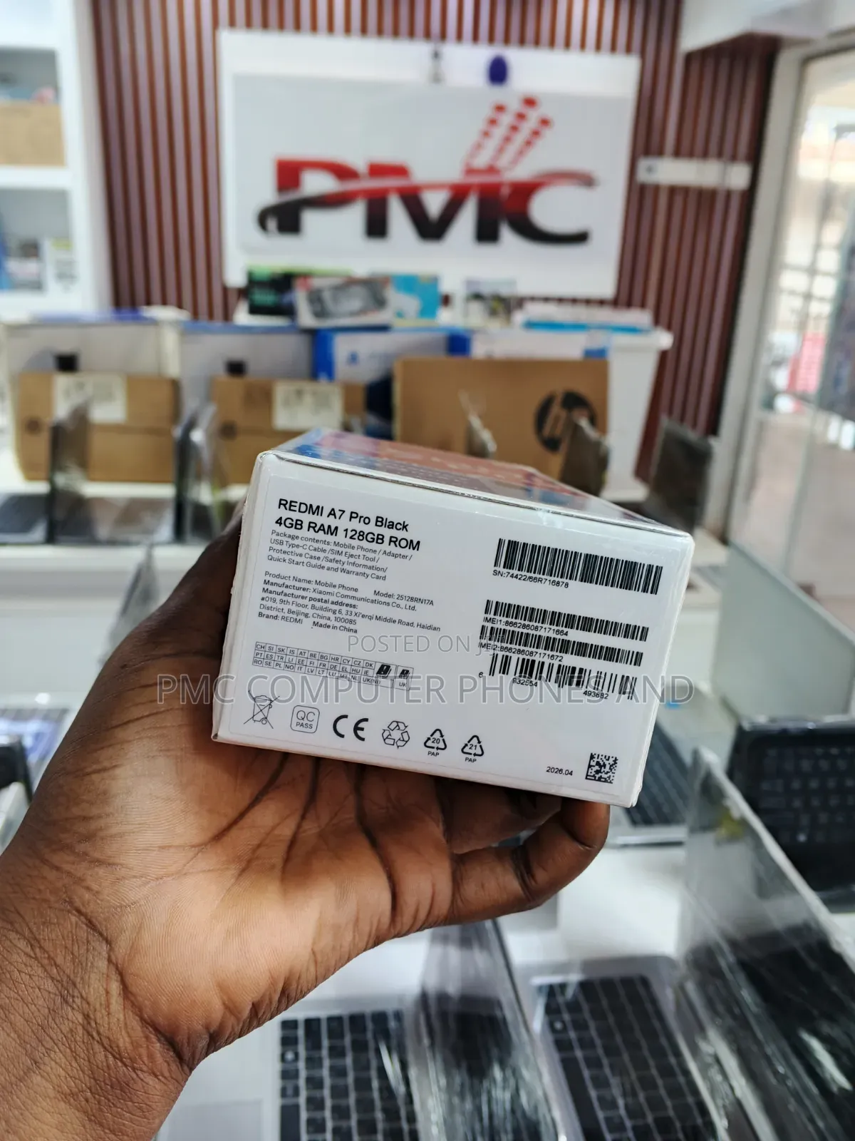 New Xiaomi Redmi A7 Pro 128 GB Black