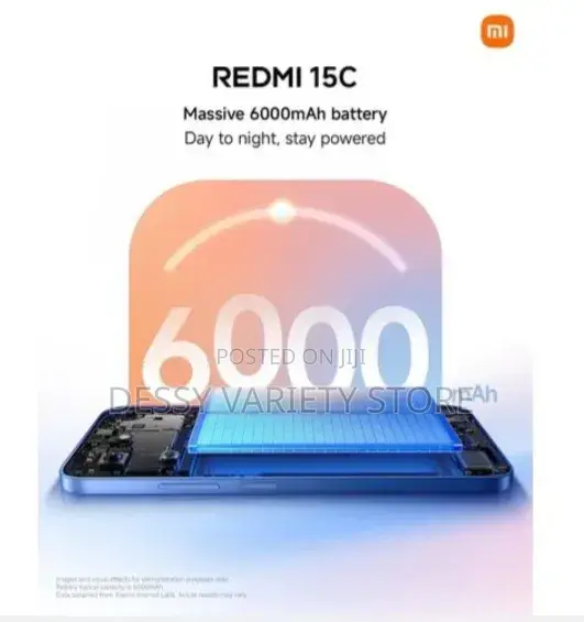 New Xiaomi Redmi 15C 4G 128 GB Black