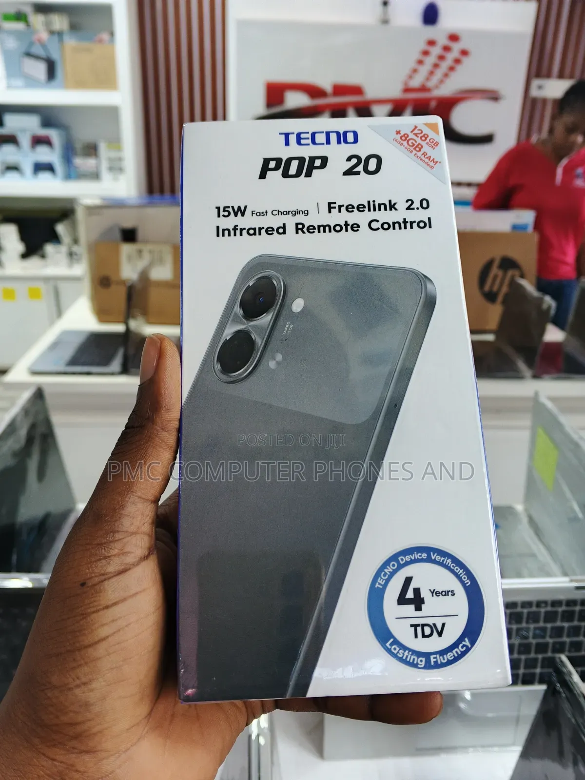 New Tecno Pop 20 128 GB White