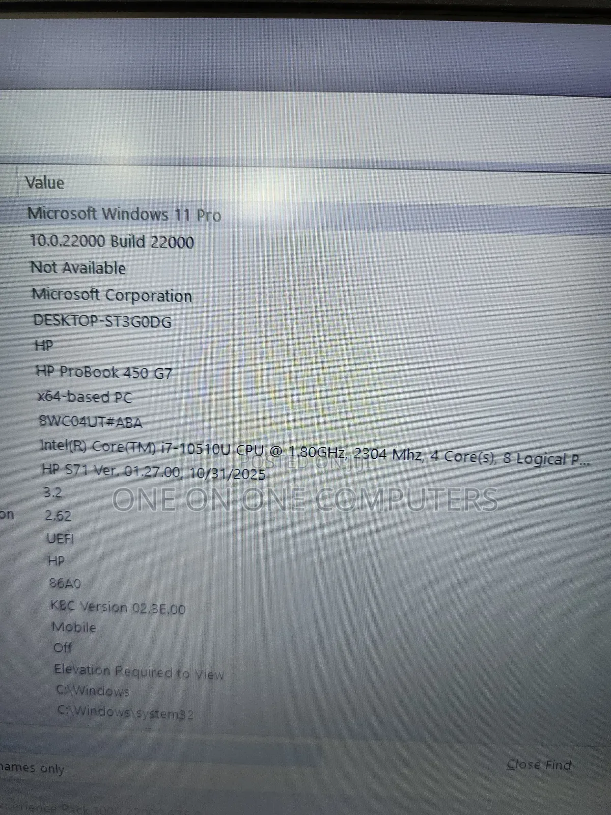 Laptop HP ProBook 450 G7 16GB Intel Core i7 SSD 512GB