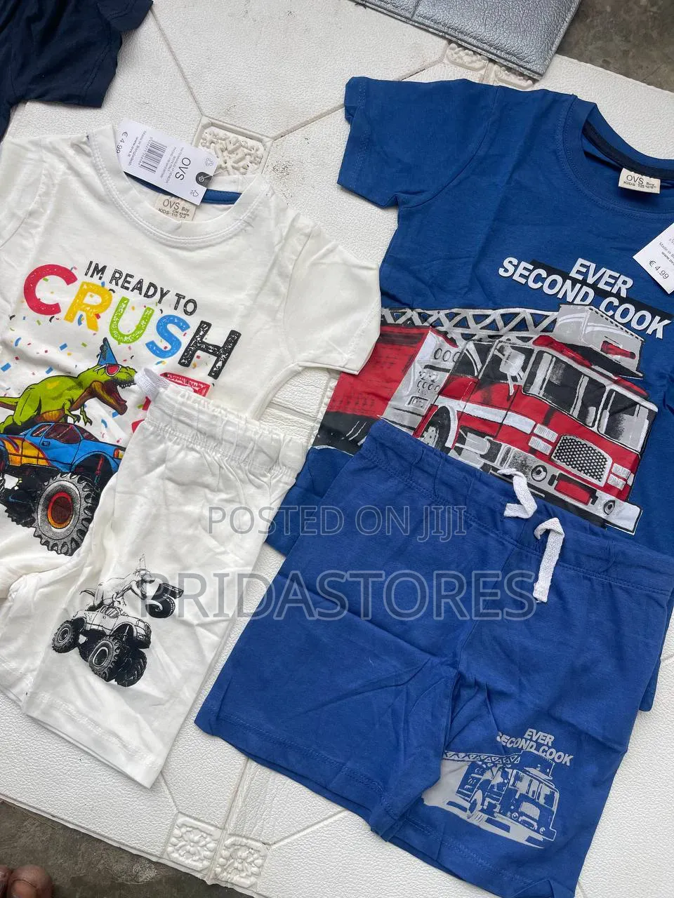 2pcs Ovs Quality Character Smart Kids Set