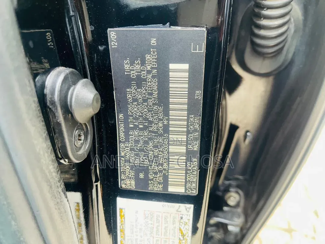 Lexus GX 460 2010 Black
