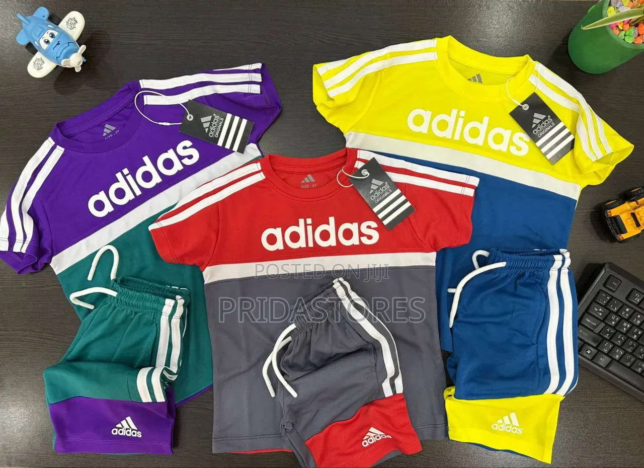 Quality Adidas Brand Jersey Fabric Polo Short