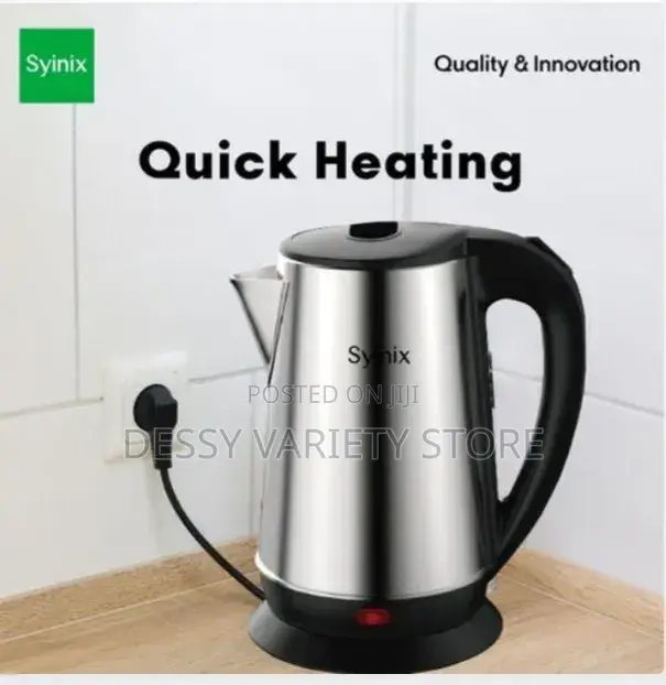 Syinix 2.2l Electric Kettle - Silver Ske22u1