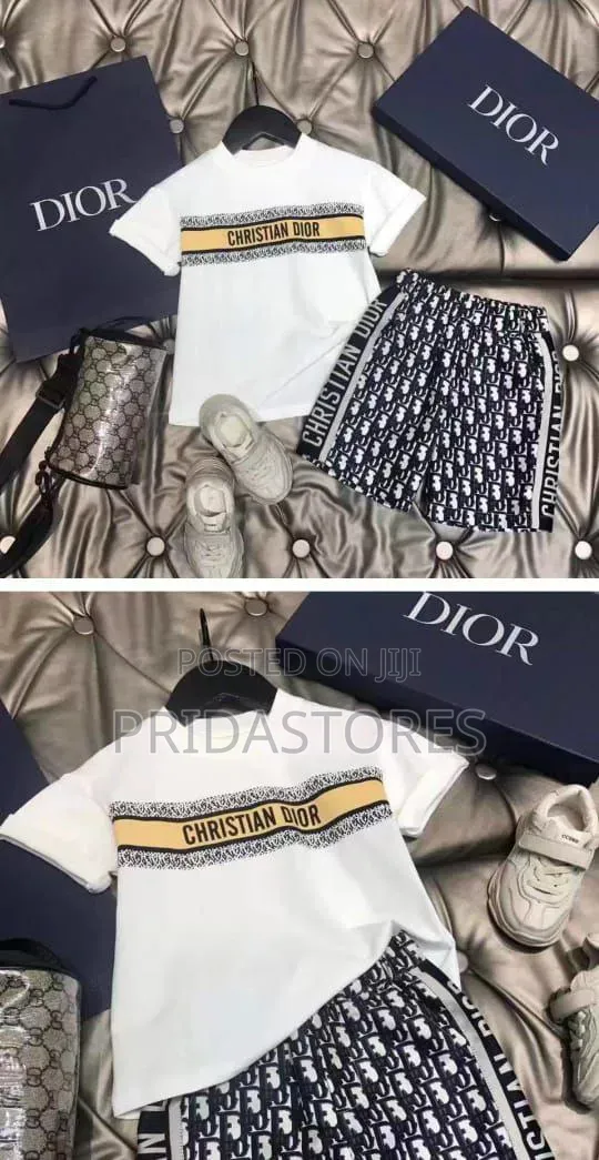 Luxury Quality Christian Dior 2pcs Unisex Set
