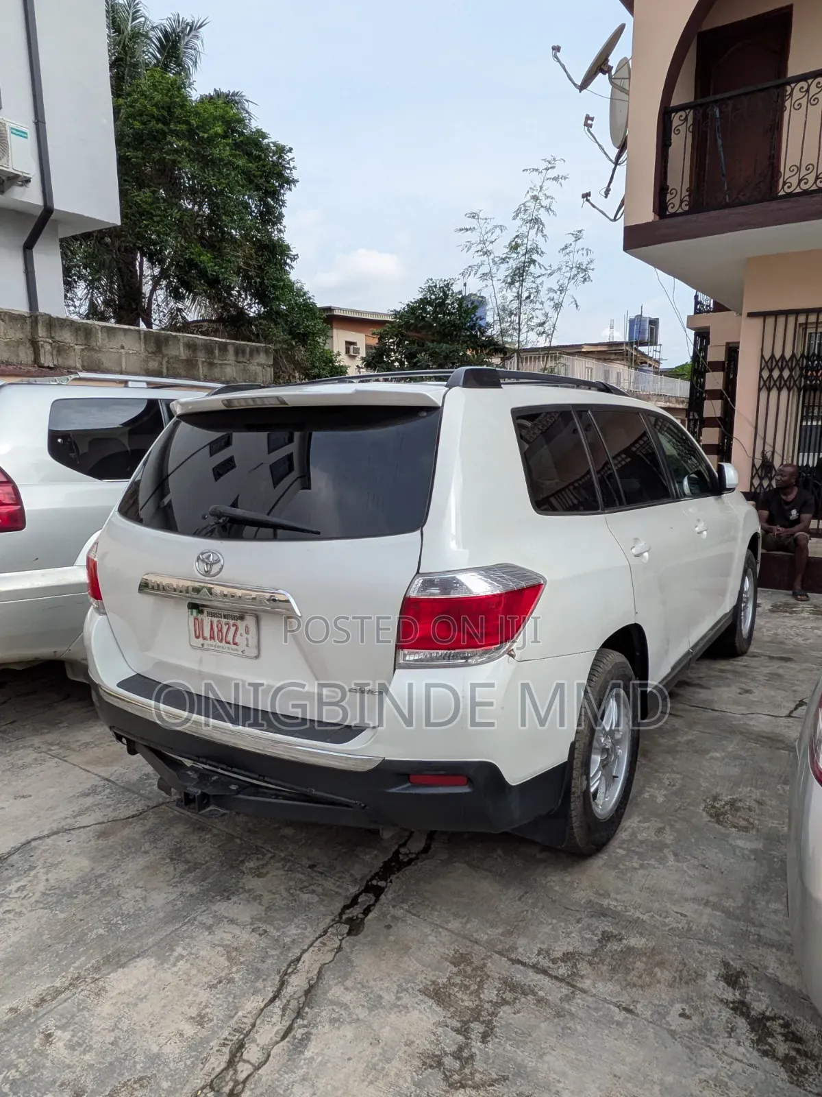 Toyota Highlander 3.5L 4WD 2013 White