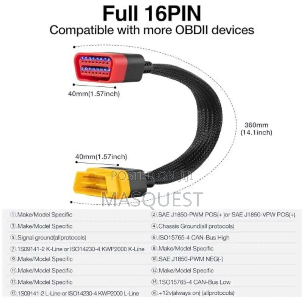 Obd2 Extension Cable