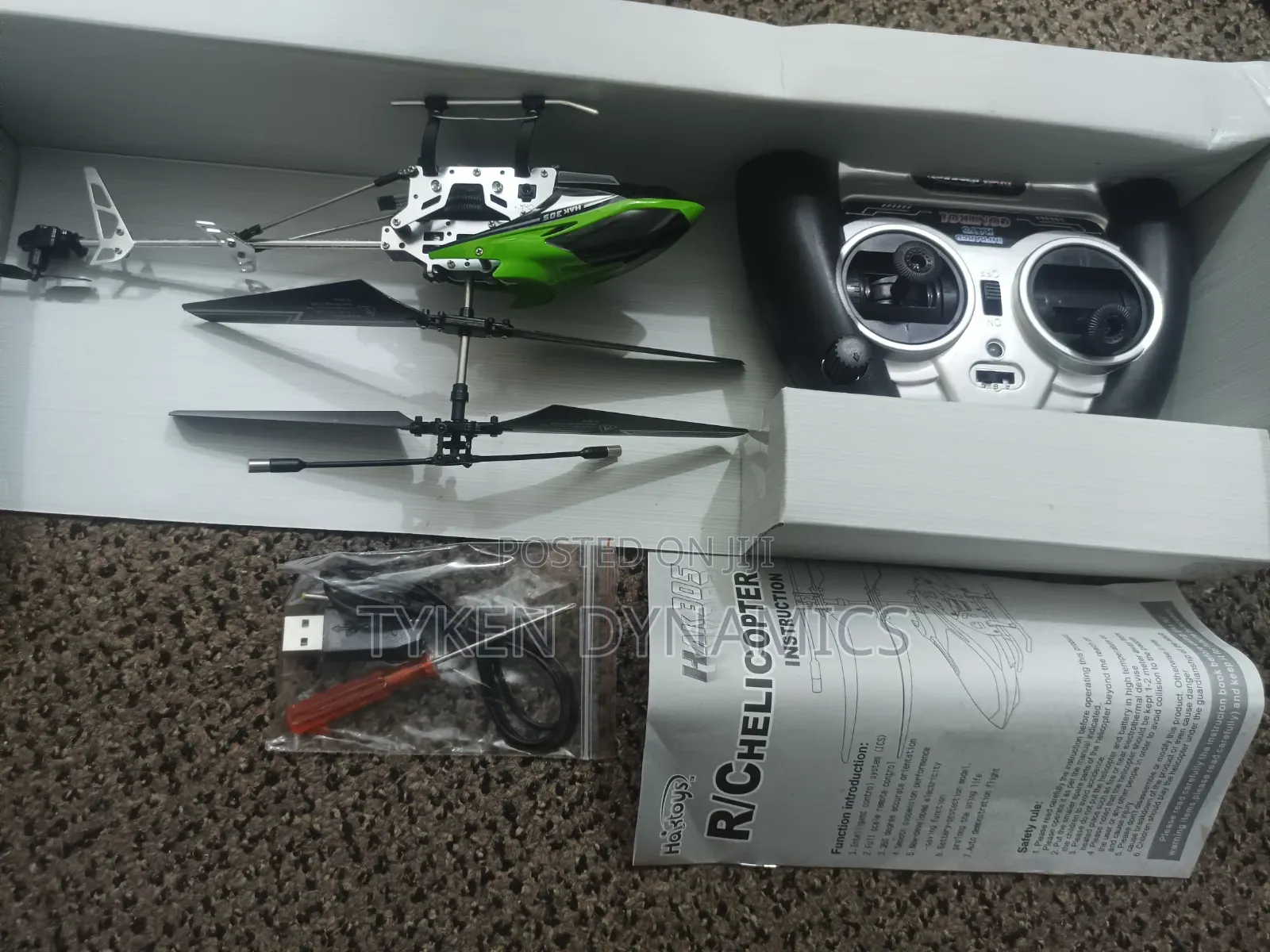 Hak 305 Helicopter With Control Channel