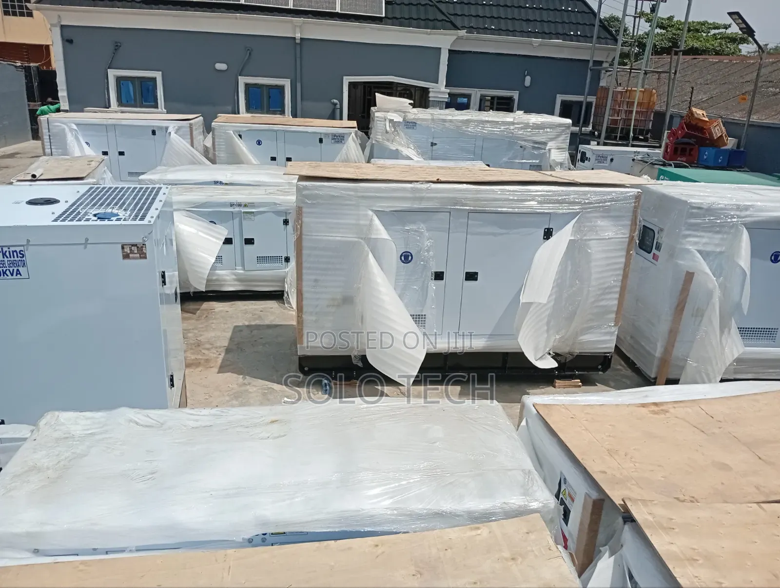 200 Kva Perkins Digital Generator 100% Copper Wire