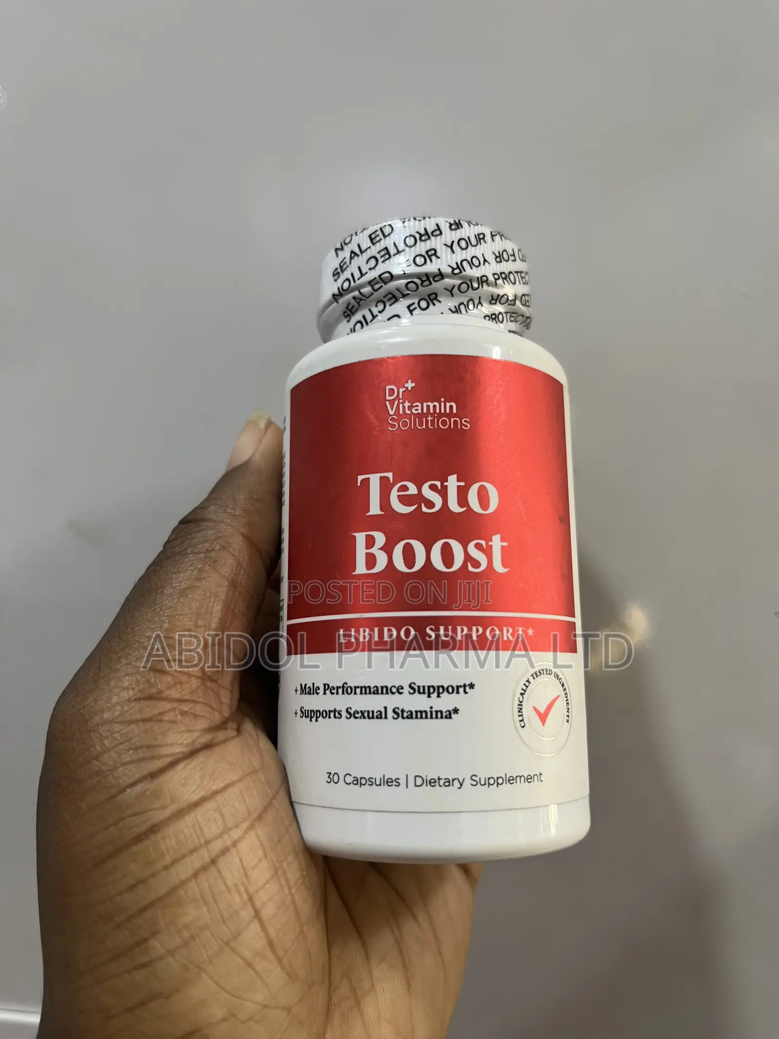 Dr. Vitamin Solutions Testo Boost- 30capsules