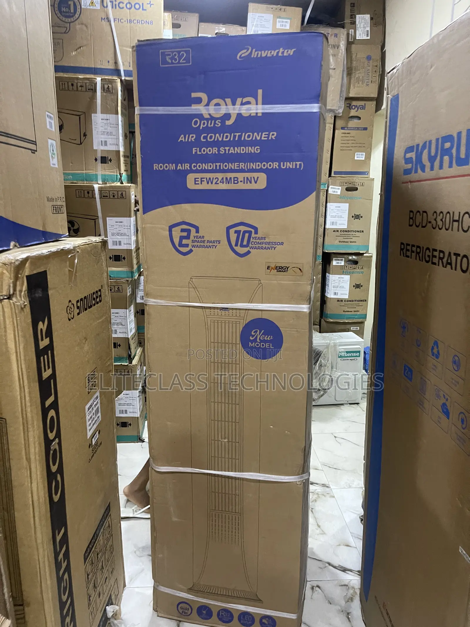 Royal Standing Ac With Inverter Technology