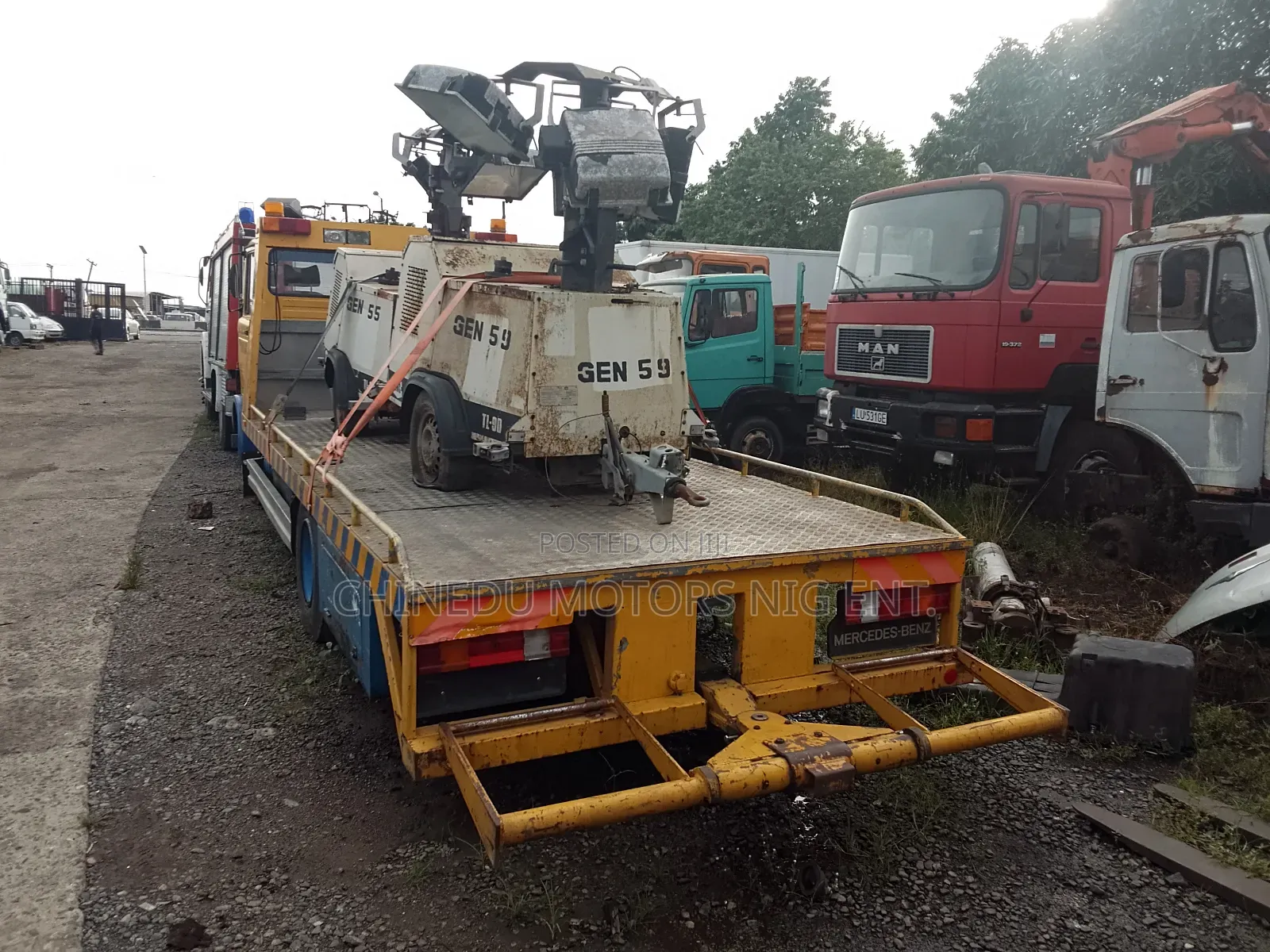Mercedes 813 Recovery Truck