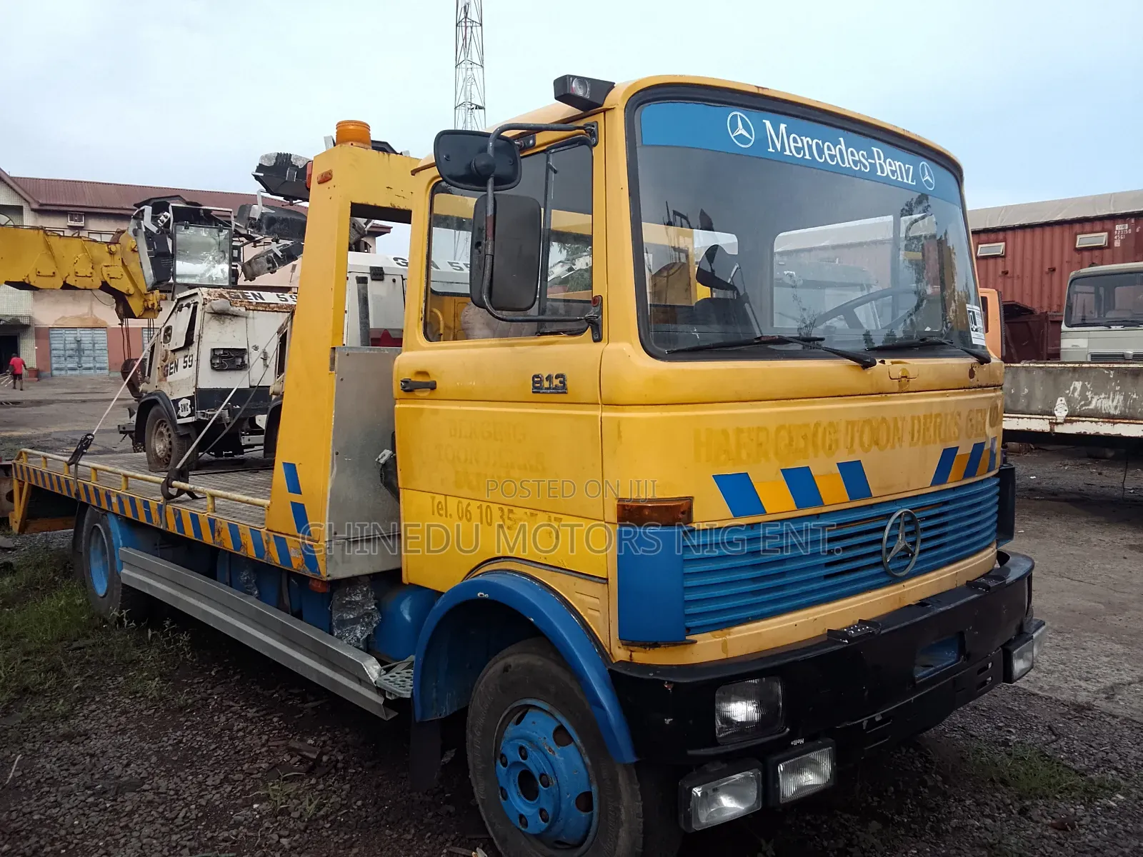 Mercedes 813 Recovery Truck