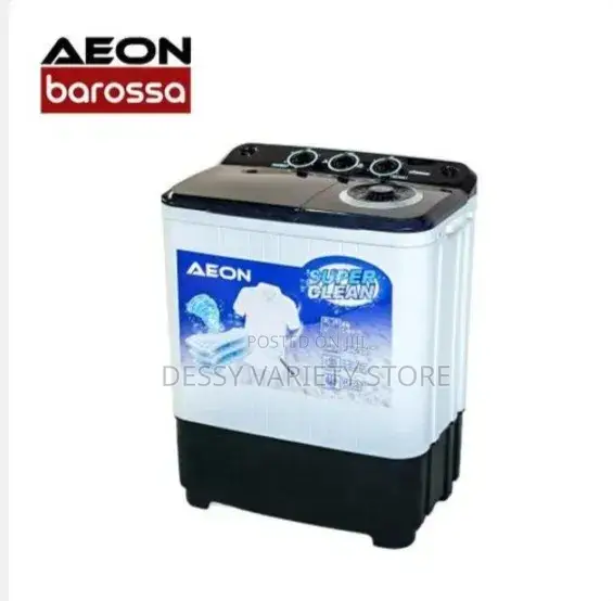 Aeon 5kg Twin Tub Washing Machine (Att05j) + 1 Year Warranty