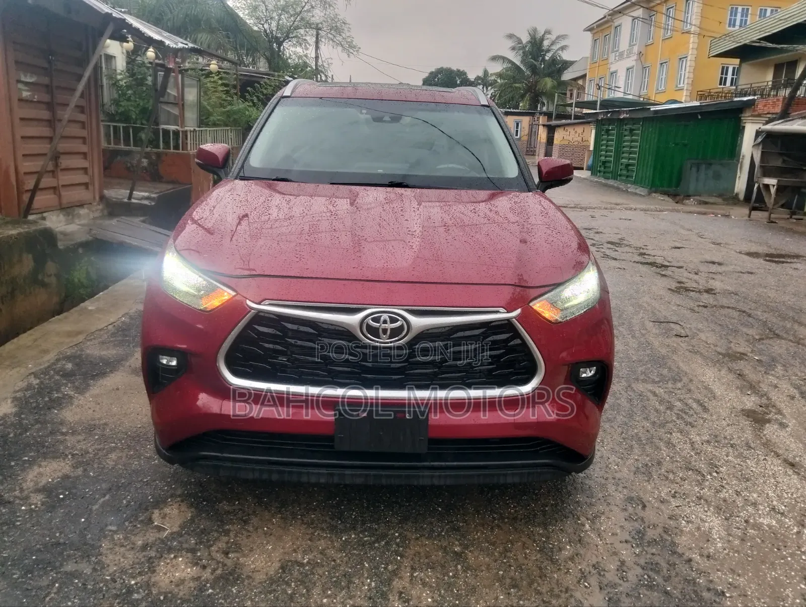 Toyota Highlander 2021 Red