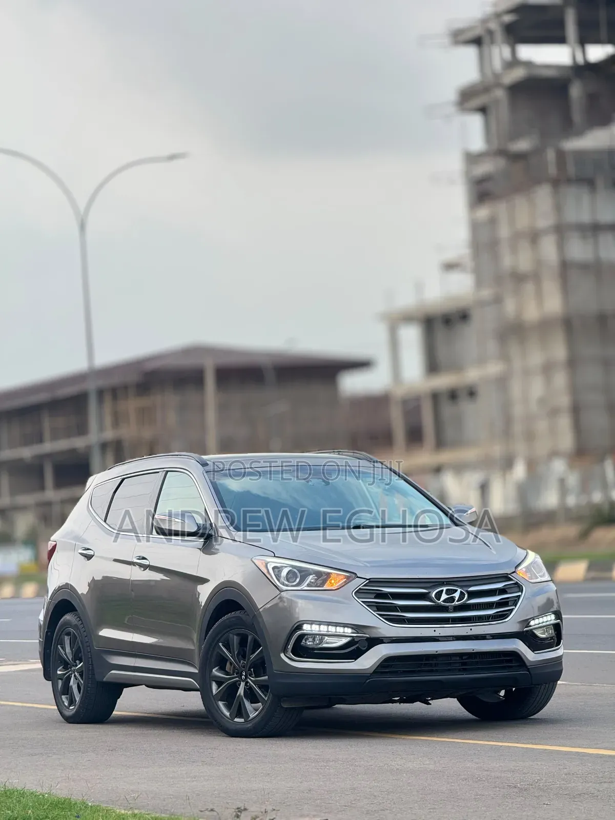 Hyundai Santa Fe 2018 Gray