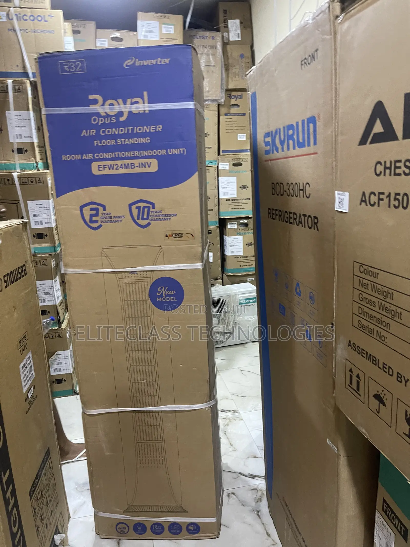 Royal Floor Mounted Cooling Equipment
