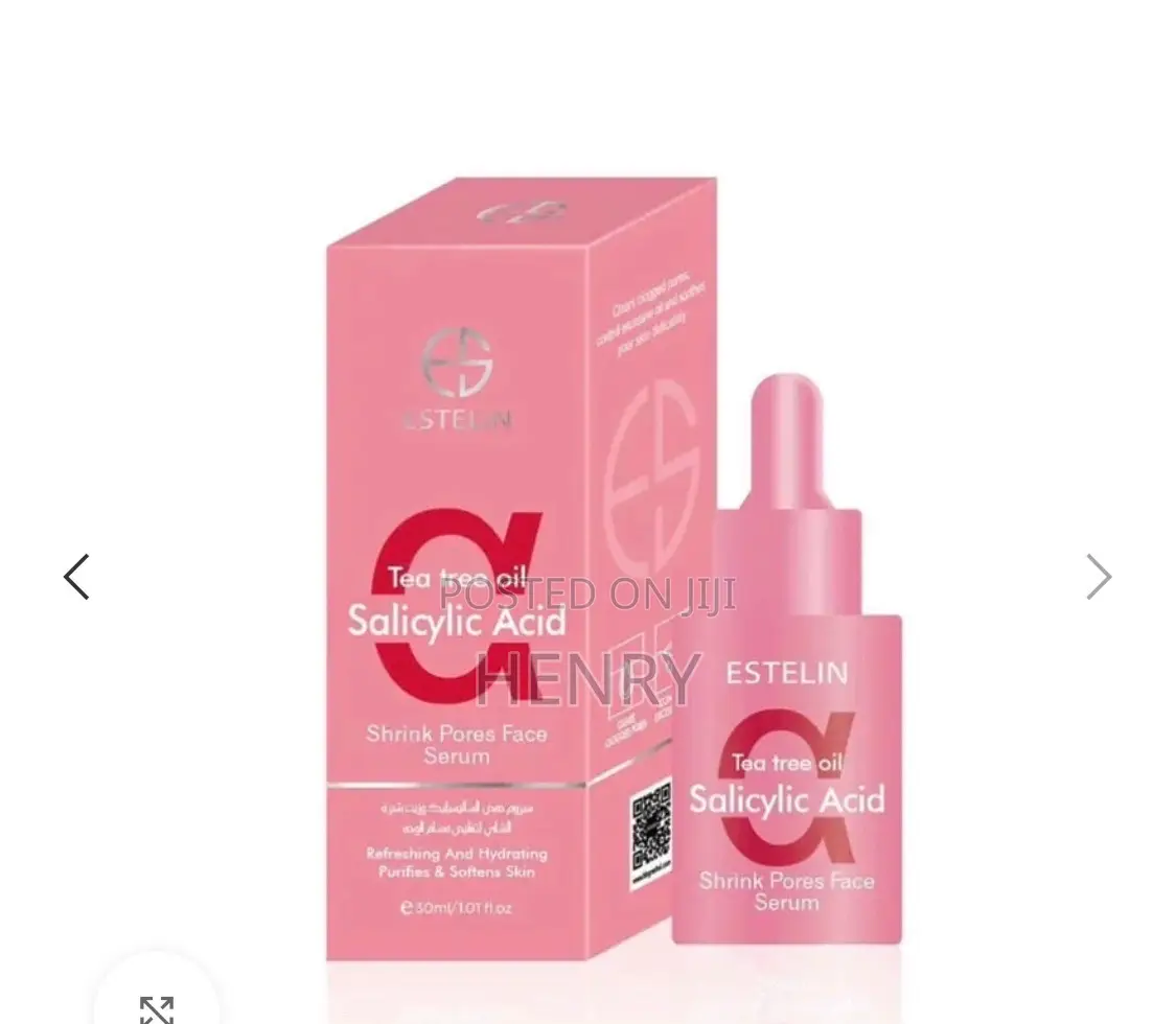 Estelin Tumeric Vitamin C, 5d Hyaluronic, Salicylic, B5 Ceramide Seeum
