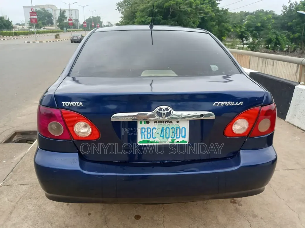 Toyota Corolla 2006 Blue