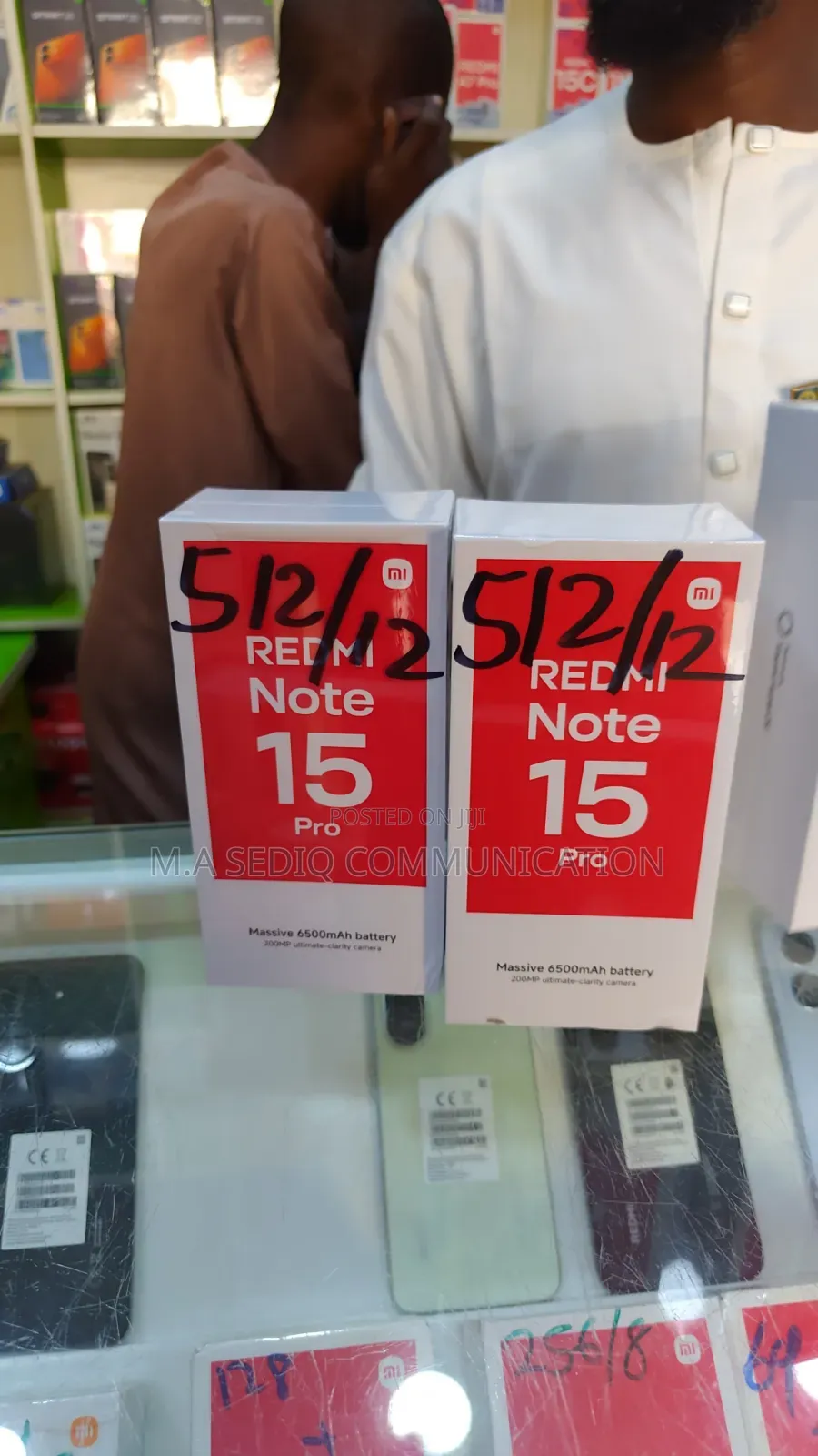 New Xiaomi Redmi Note 15 Pro 512 GB Black