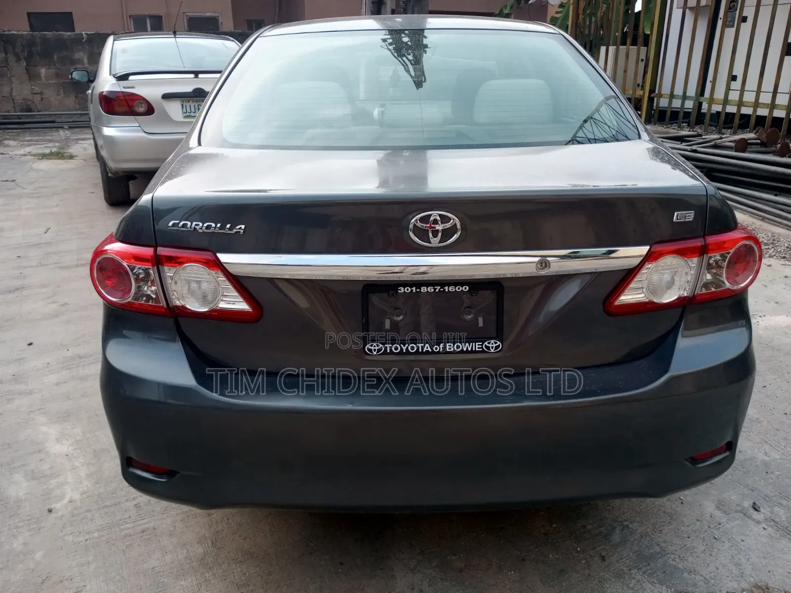 Toyota Corolla LE 4dr Sedan (1.8L 4cyl 4A) 2013 Gray