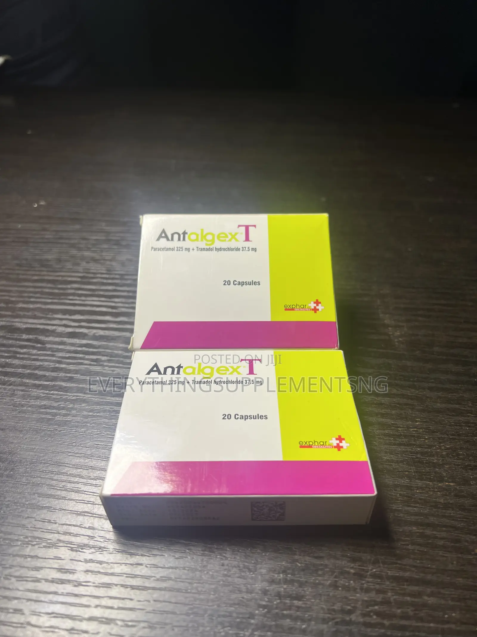Antalgex T Capsules – Dual-Action Pain Relief (20 Capsules)