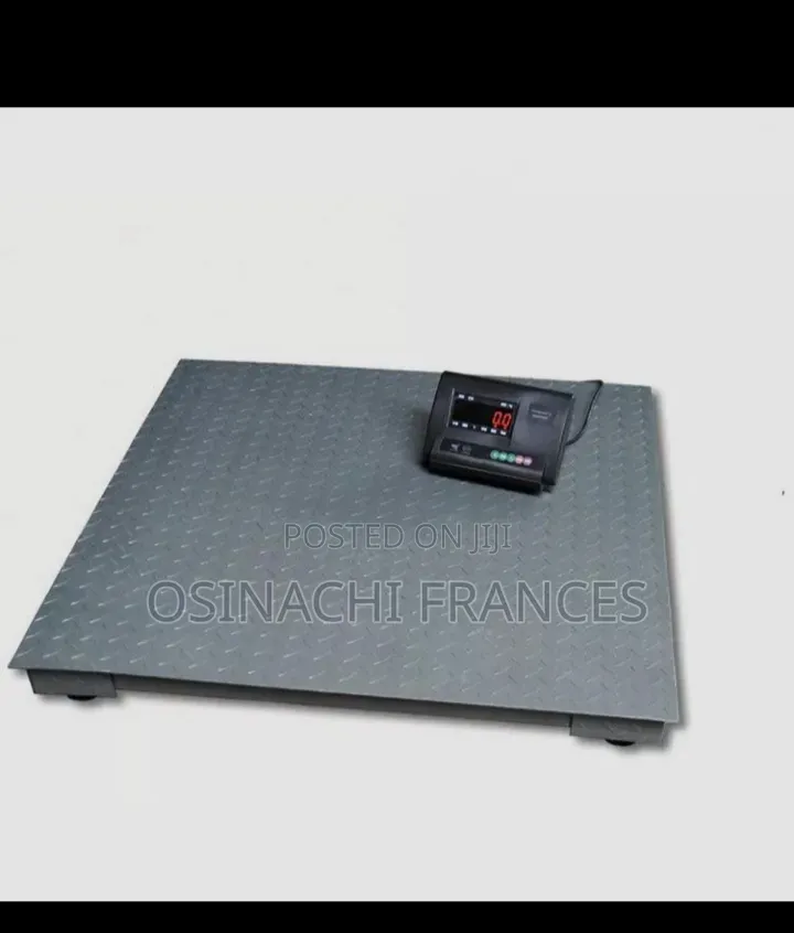 3000kg, Digital Measuring Floor Industrial Scale 1m