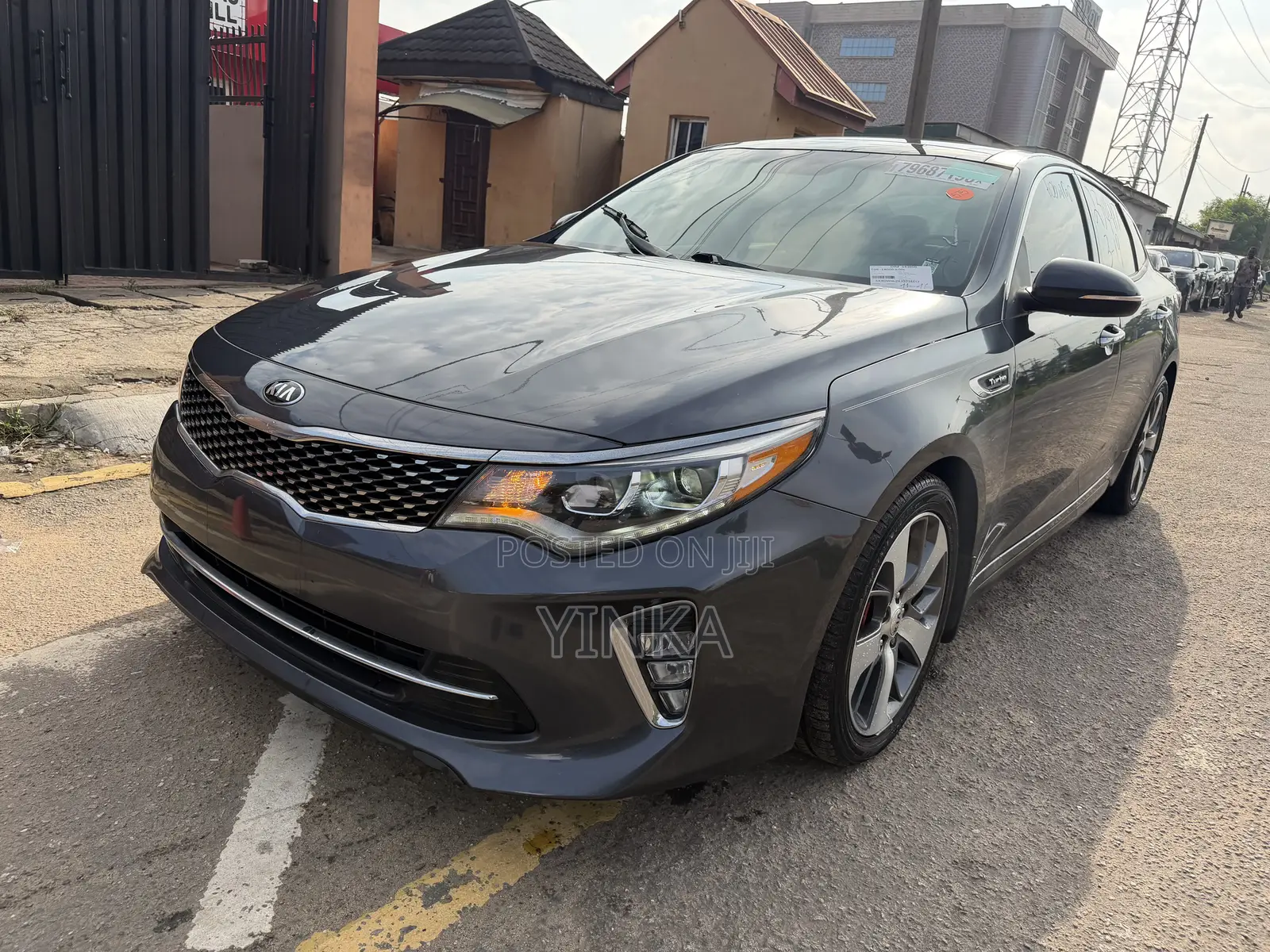Kia Optima SX Turbo 2018 Gray