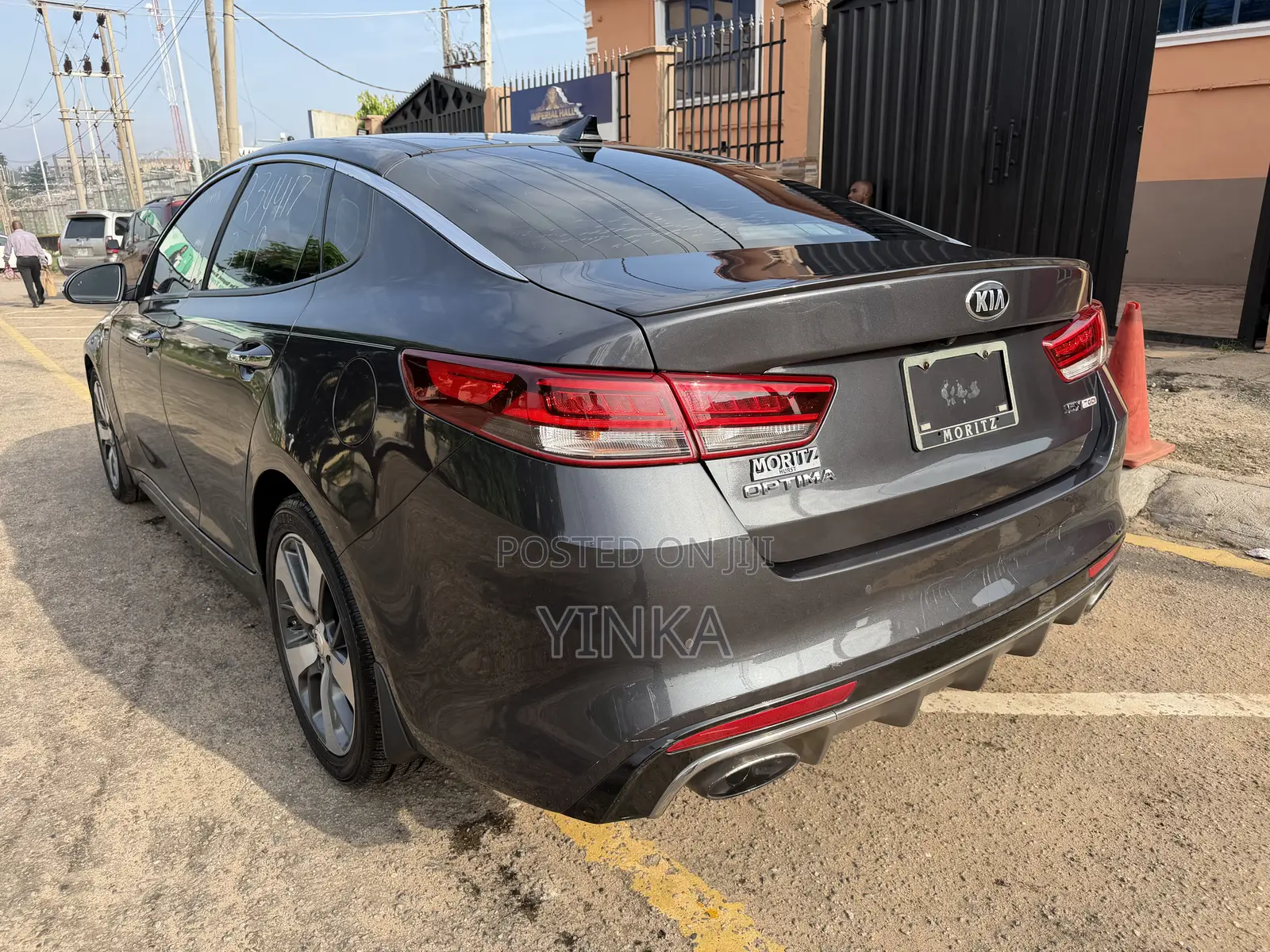 Kia Optima SX Turbo 2018 Gray