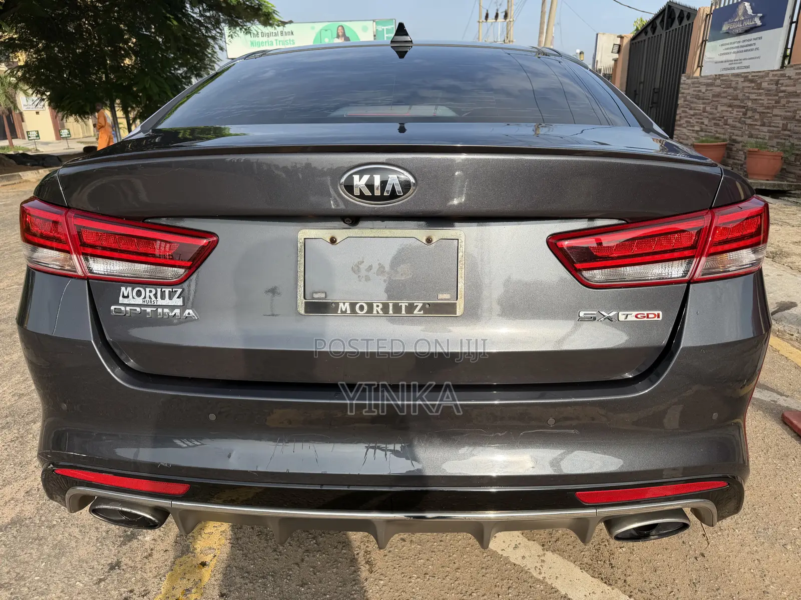 Kia Optima SX Turbo 2018 Gray