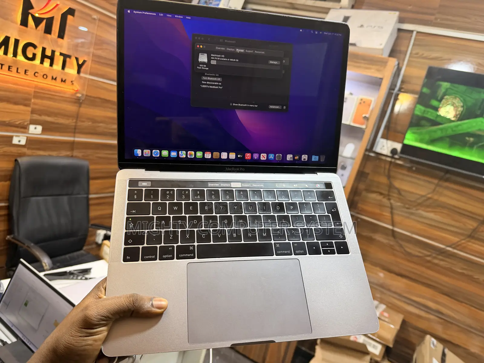 Laptop Apple MacBook Pro 2016 8GB Intel Core i5 SSD 512GB