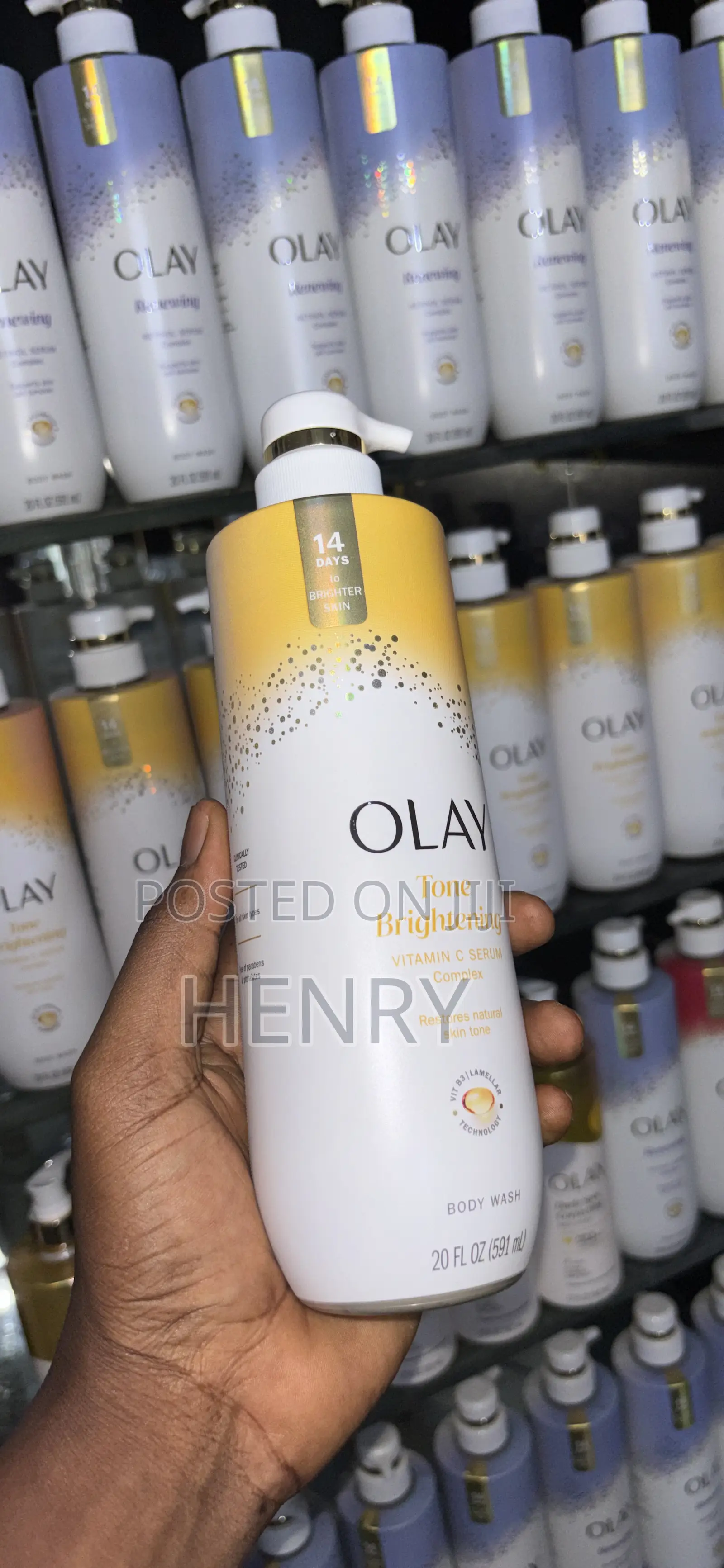Olay Vitamin C and Retinol Body Wash