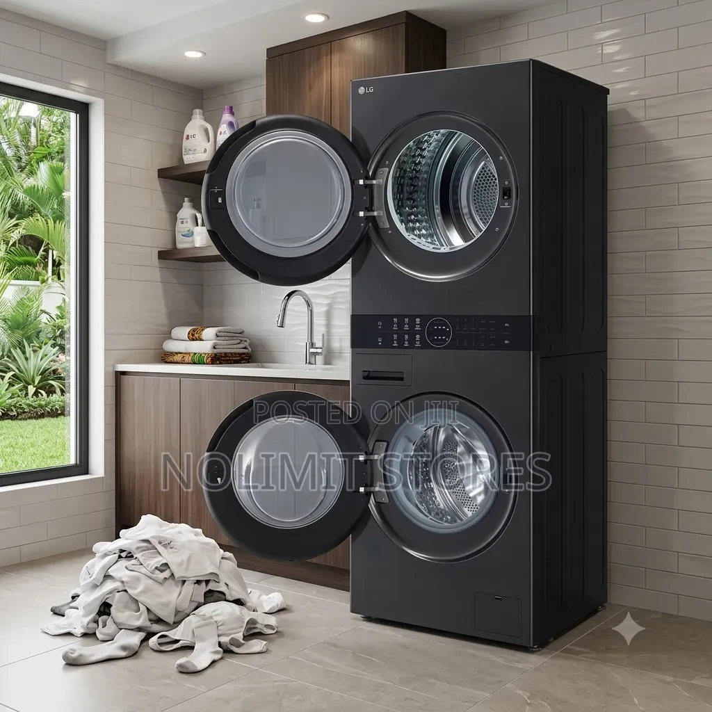 Lg Front Load Wash Tower Wash Dry - 13/10kg Washing Machine