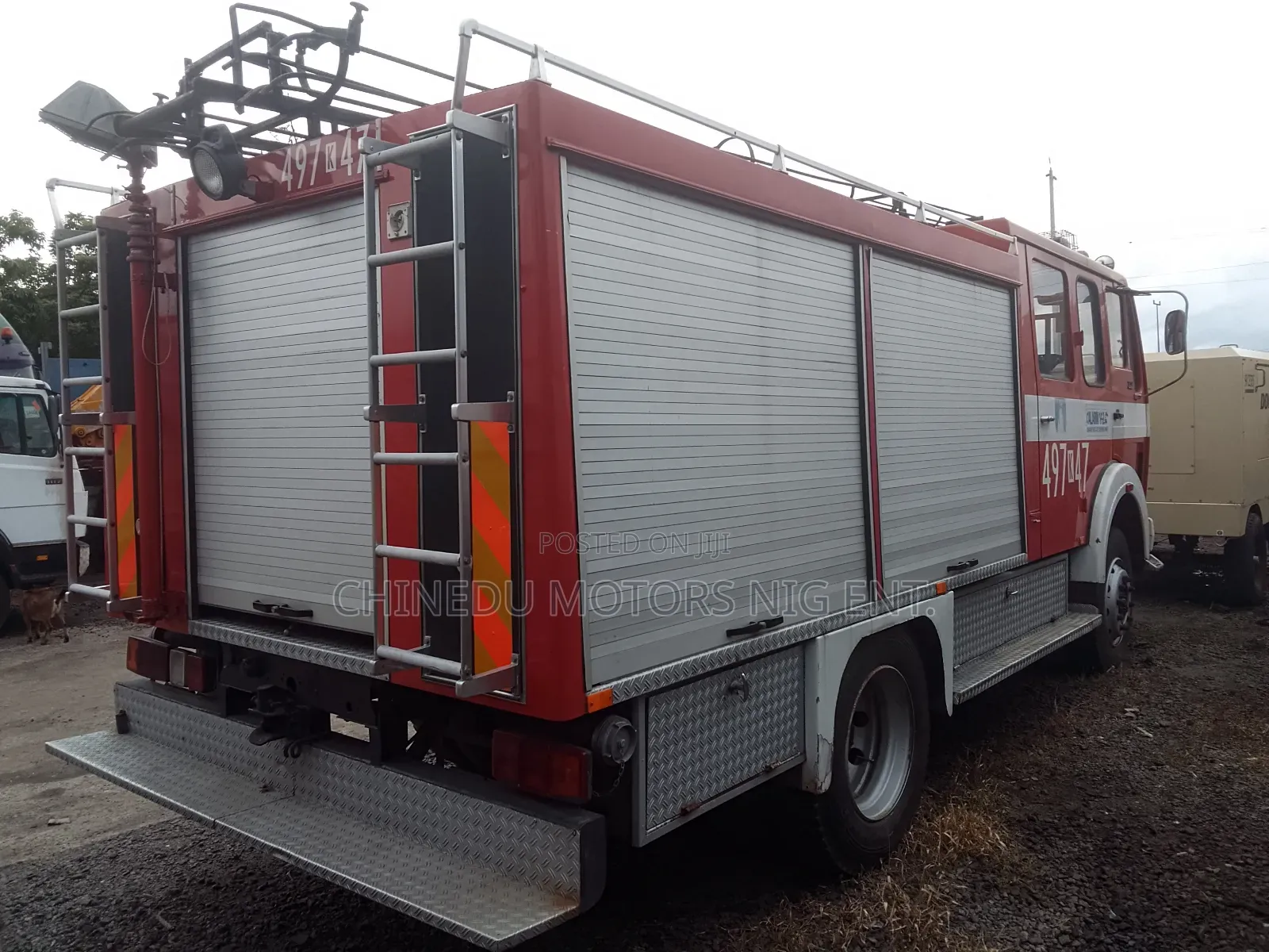 Mercedes Fire Service Truck