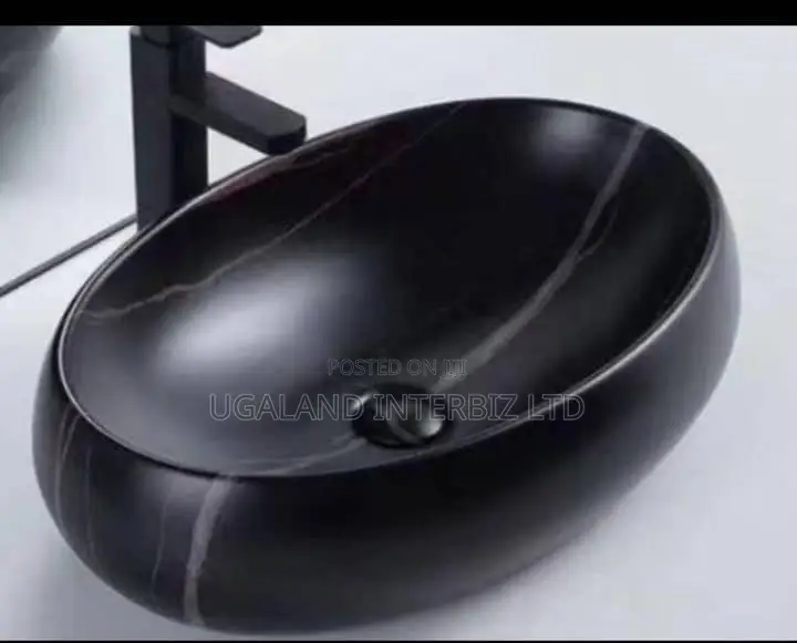 Modern Black Marble Sink