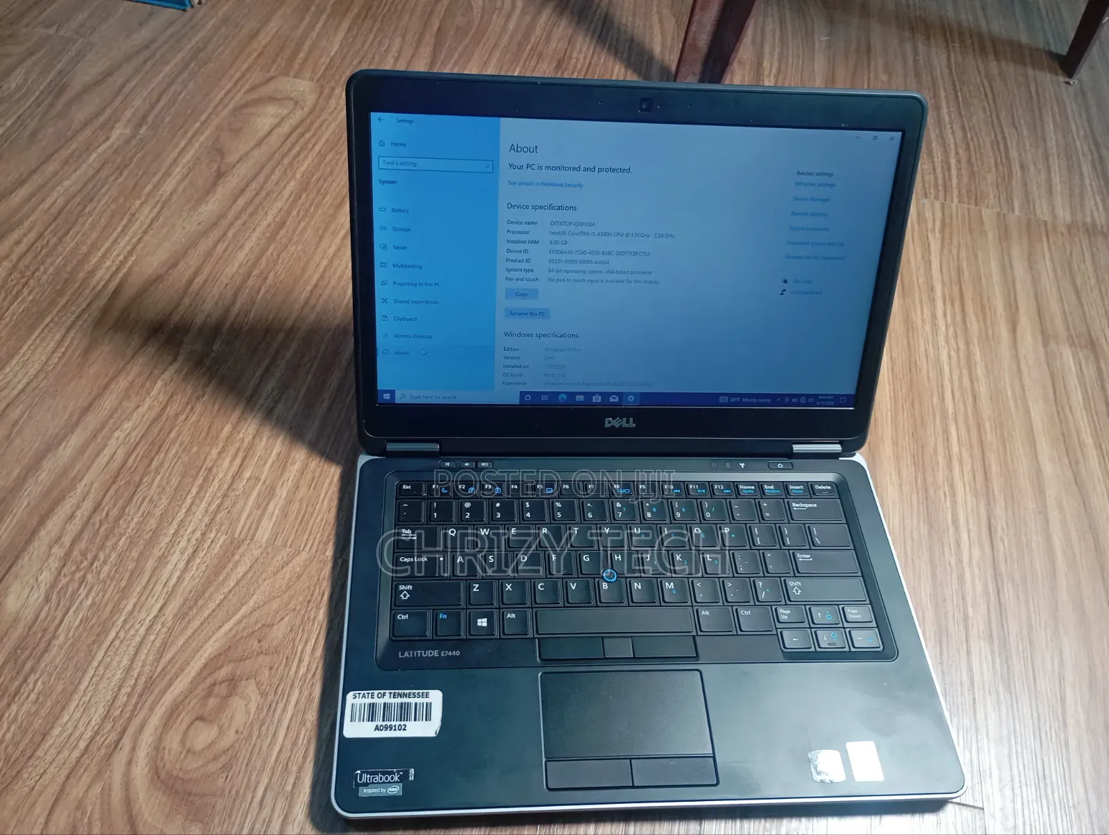 Laptop Dell Latitude E7450 8GB Intel Core i5 SSD 500GB