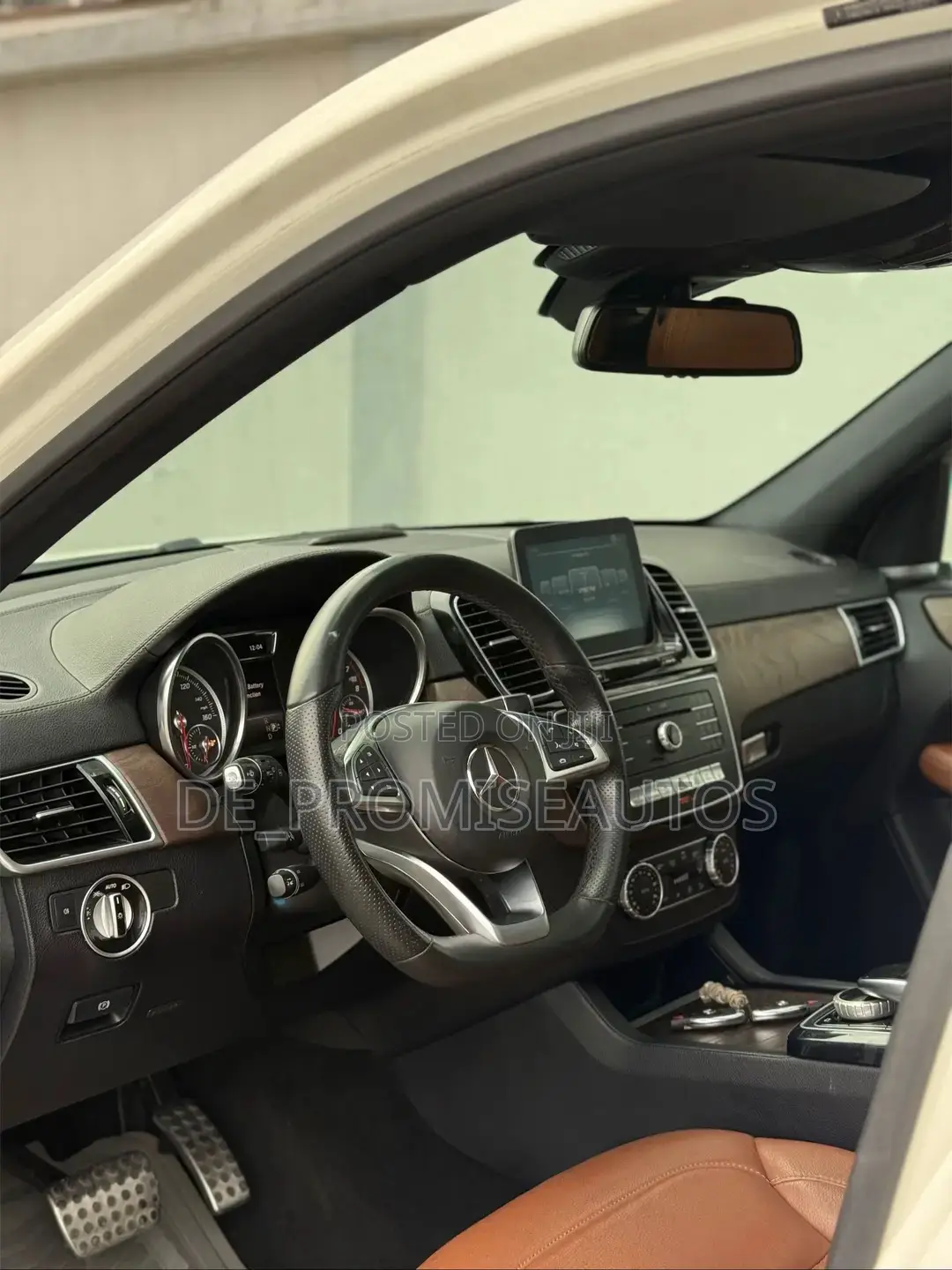 Mercedes-Benz GLE-Class 2016 White