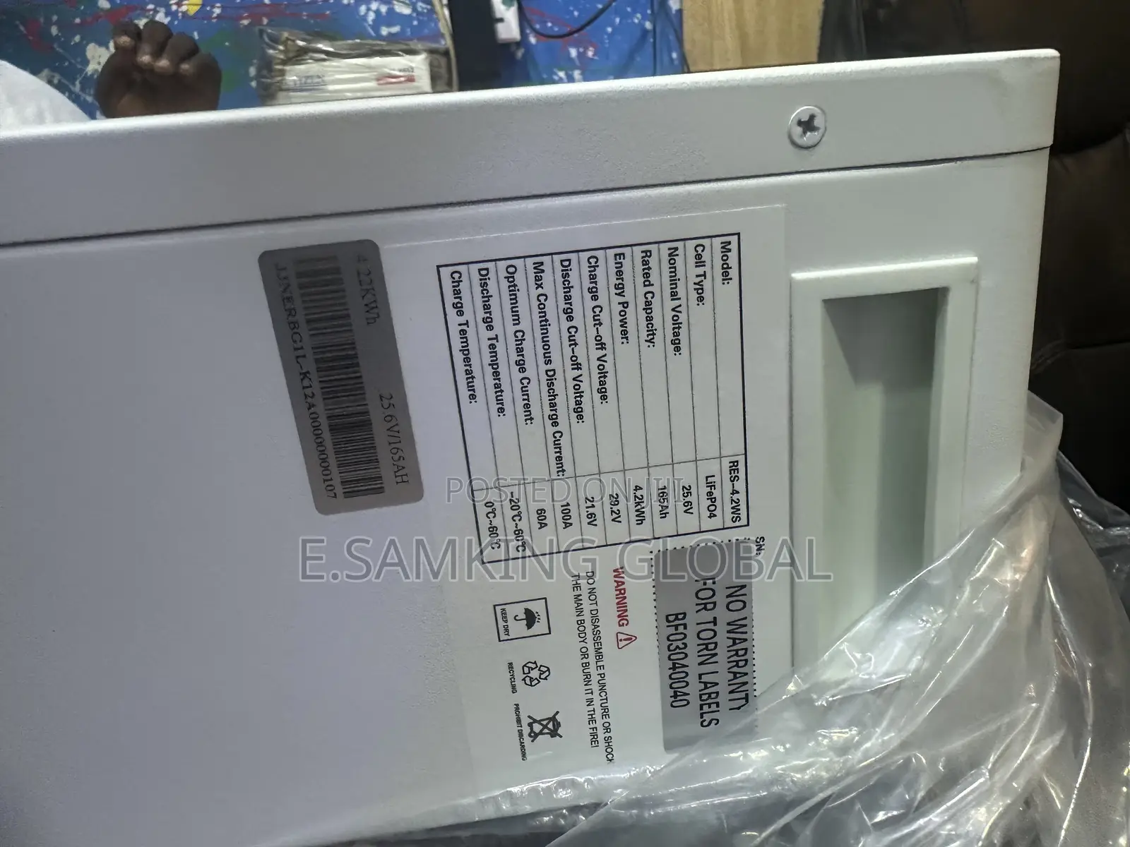 4.2kwh Hyperpower Lithium Ion Battery