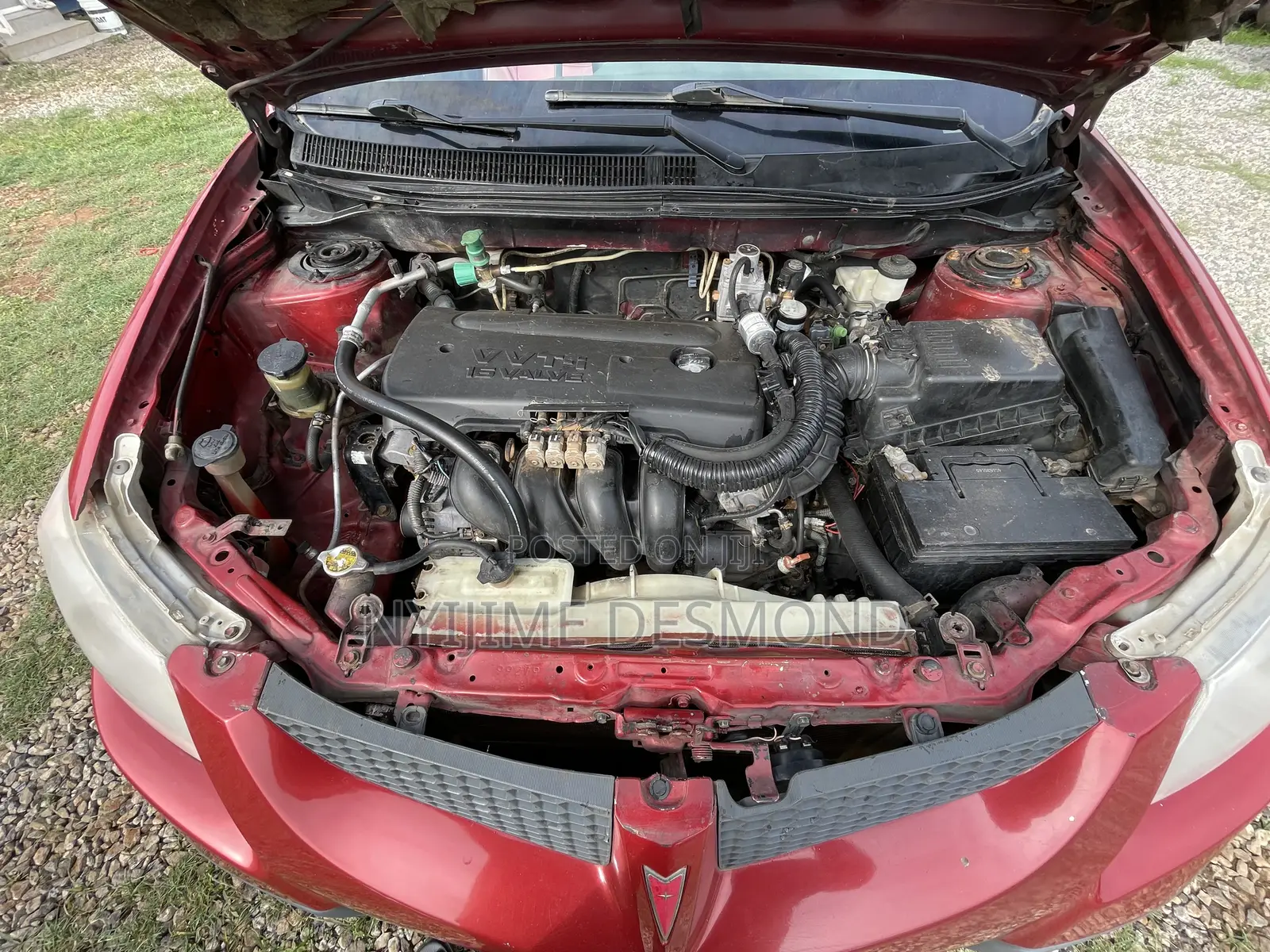Pontiac Vibe 1.8 AWD 2005 Red