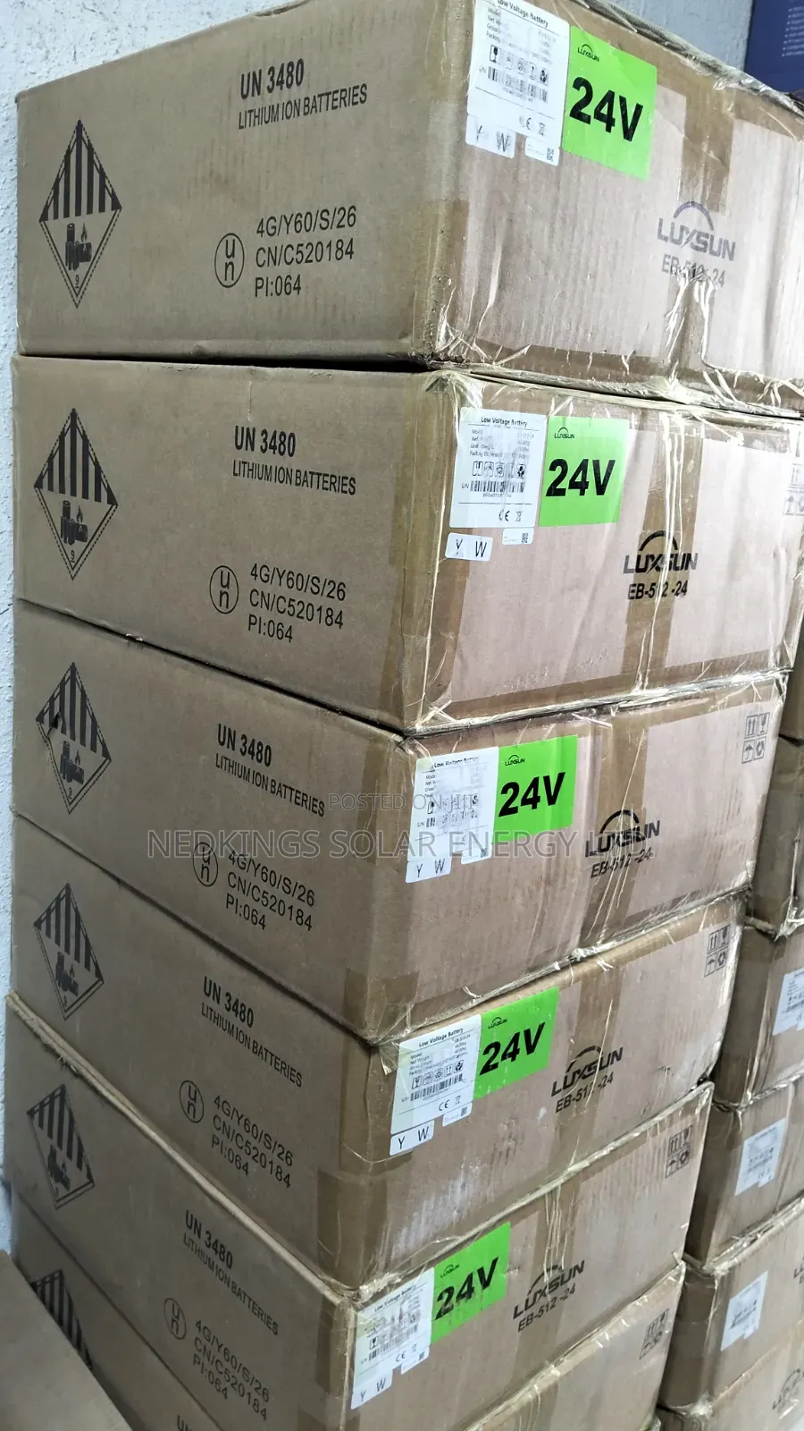 5kwh 24v Luxsun Lithium Battery