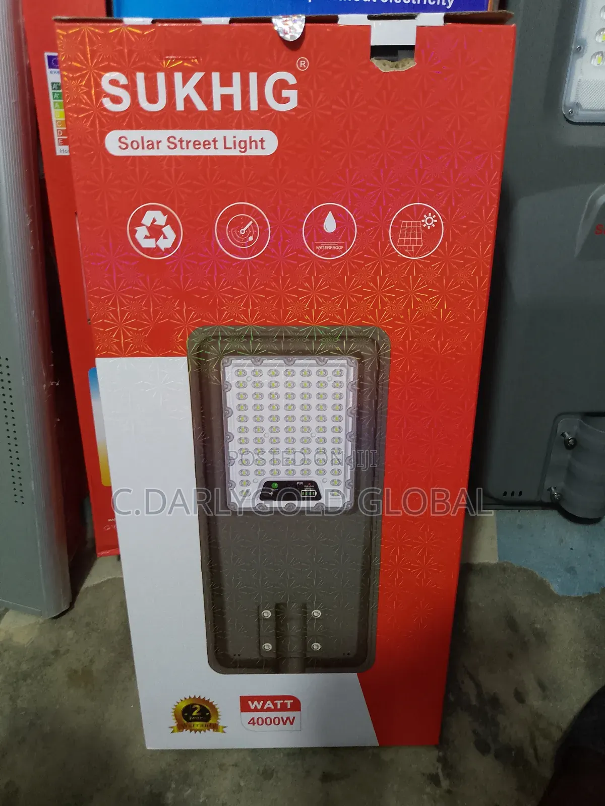 Sukhig 4000w Industrial Solar Street Light
