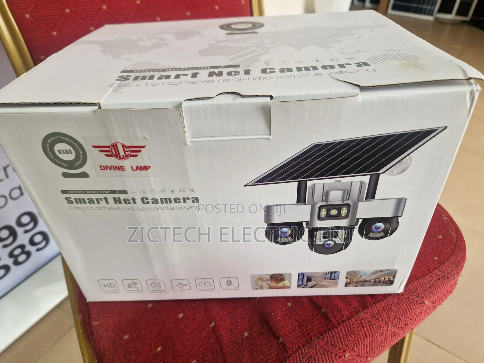 Triple Lens Solar PTZ Camera