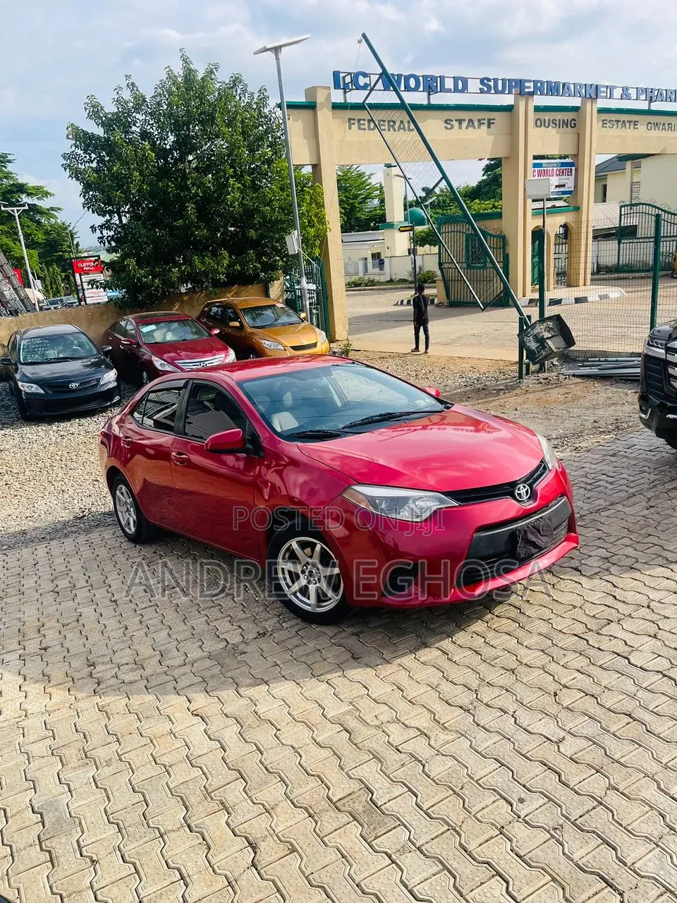 Toyota Corolla 2015 Red
