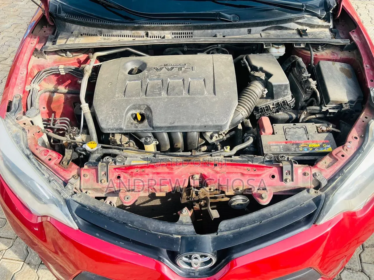 Toyota Corolla 2015 Red