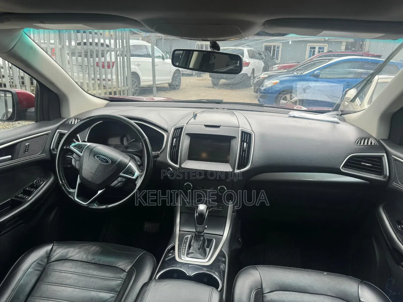 Ford Edge SEL 4dr SUV (2.0L 4cyl Turbo 6A) 2015 Red