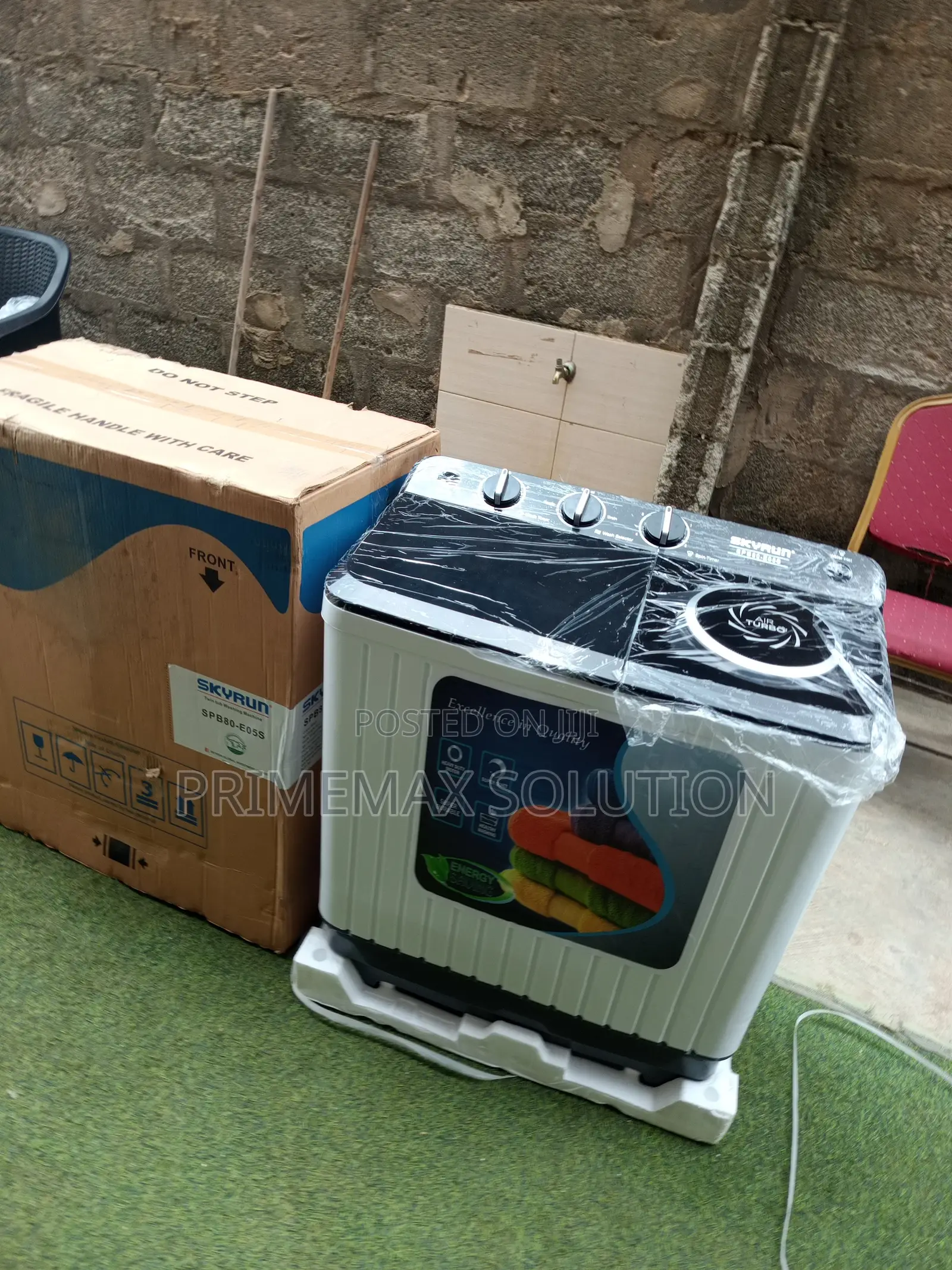 Affordable Skyrun 7kg Twin Tub Semi Automatic Washer