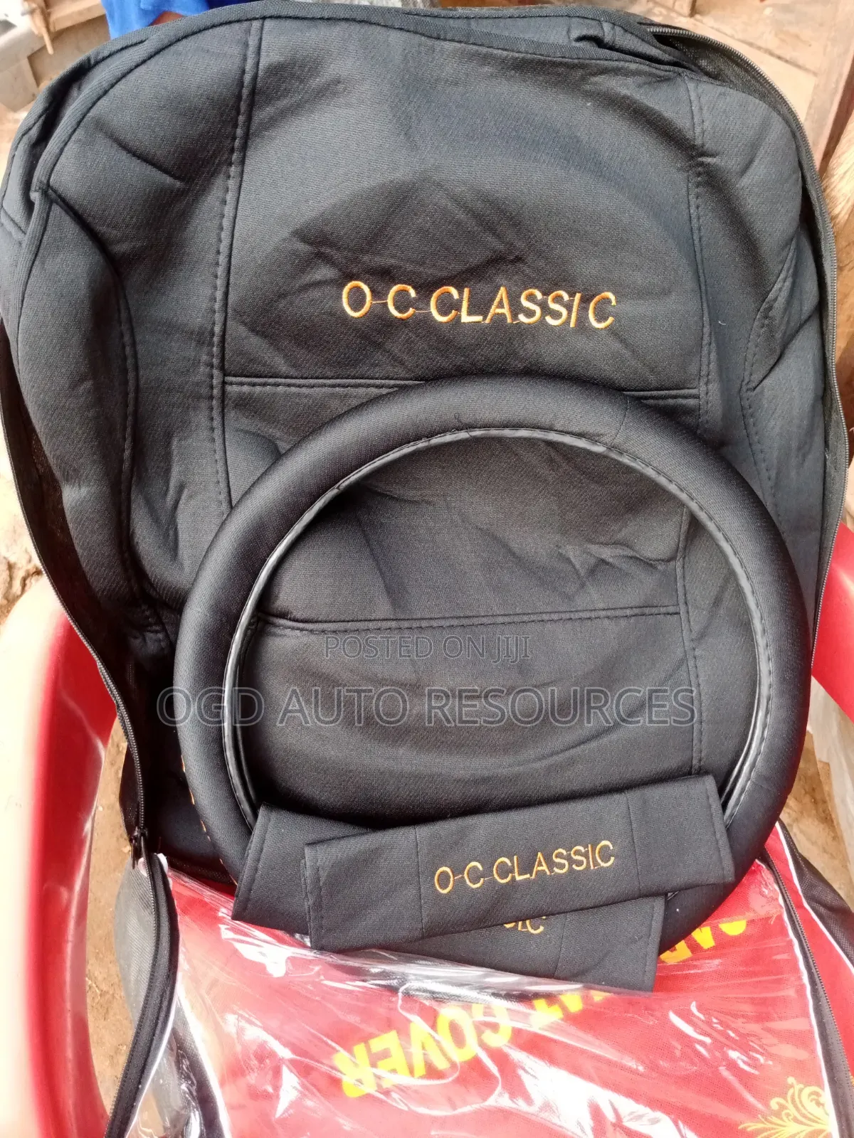 Seat Cover Black Color