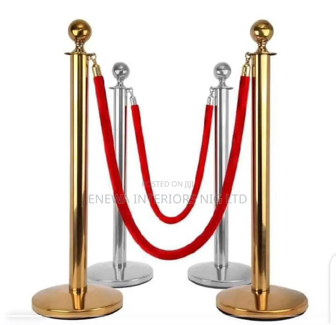 Queue Control Stand And Rope