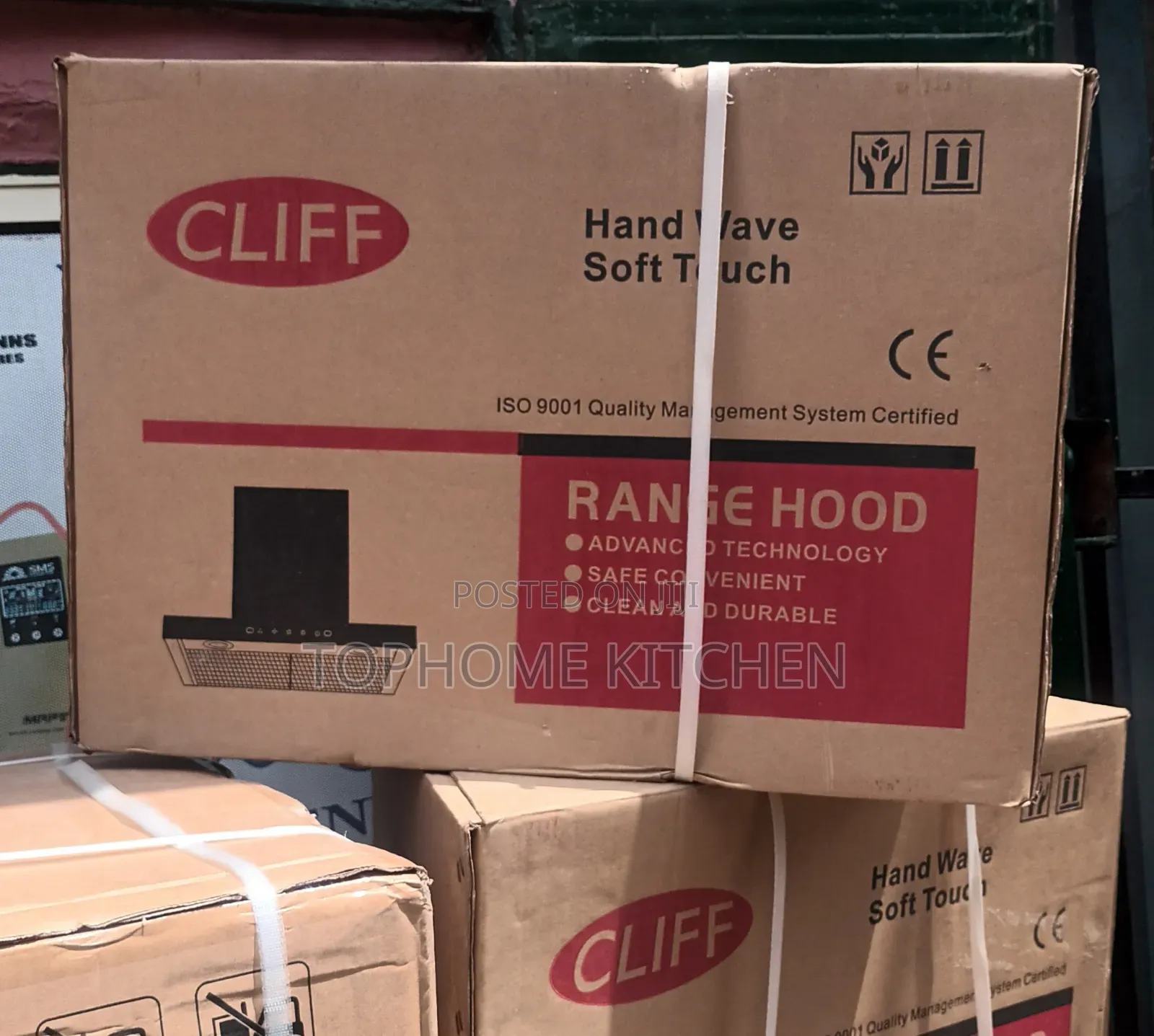 Original Cliff Heat Extractor Handwave With Charcoal Filter 60cm